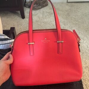 Kate Spade Vibrant Red/coral Satchel